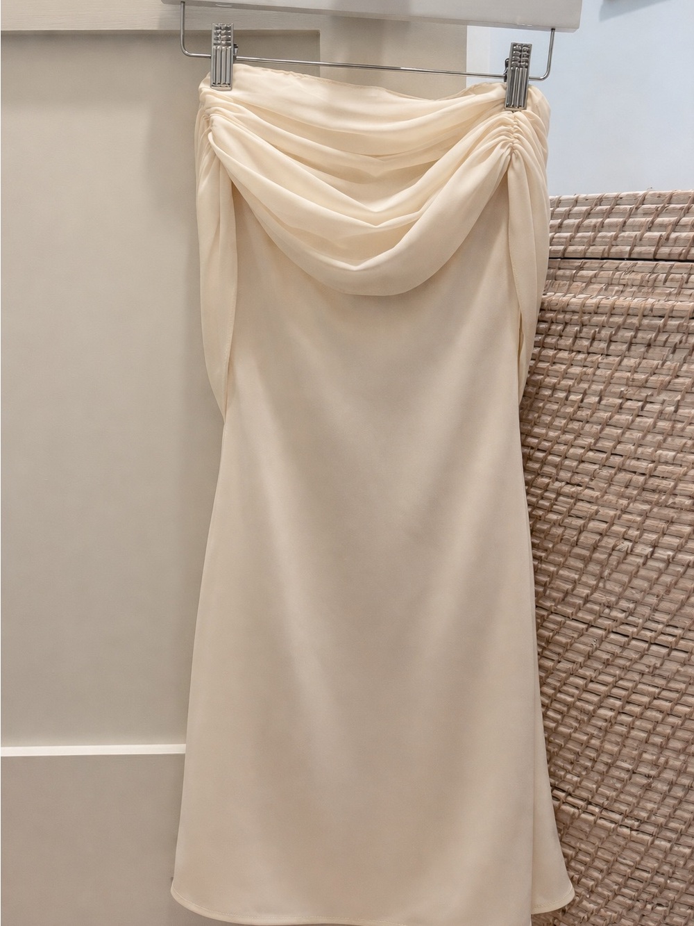 Princess Polly Adoration Mini Dress Cream (New with Tags)